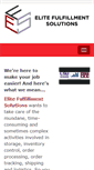 Mobile Screenshot of elitefulfillment.com